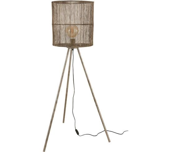 Lampadaire Marron Fer 74x74x136cm