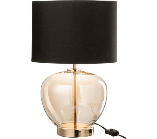 Lampe Verre 30x30x31cm