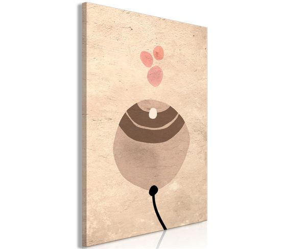 Tableau Sand Balloon Vertical 80 X 120 Cm Beige