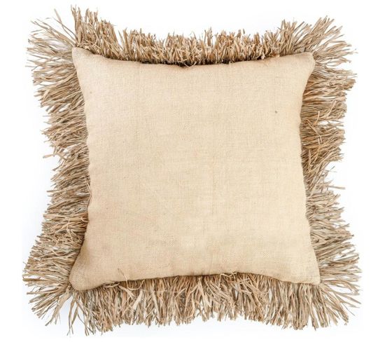 Coussin Jute Bonita