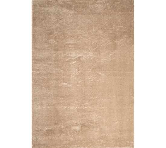 Tapis Tissé Intérieur Cosy Uni 80 X 150 Cm Beige