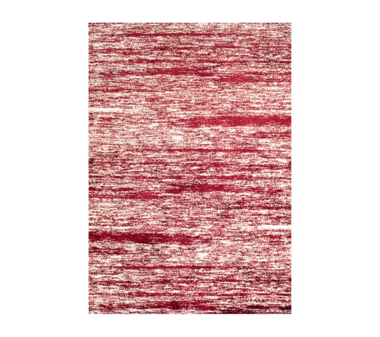 Tapis Tissé Intérieur Oslo Abstrait 67 X 90 Cm Rouge