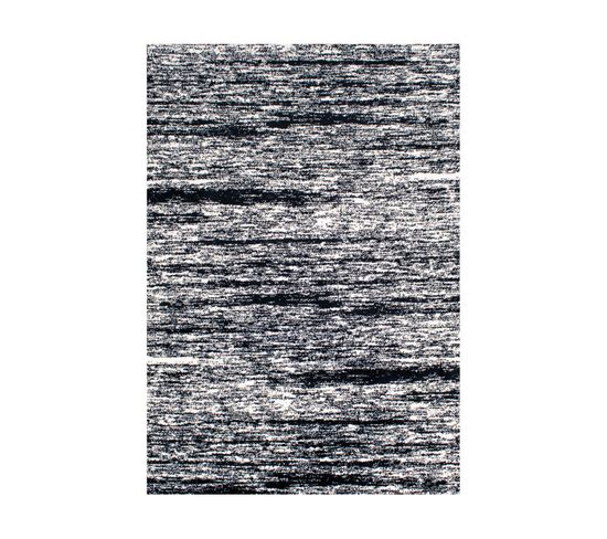 Tapis Tissé Intérieur Oslo Abstrait 67 X 180 Cm Noir