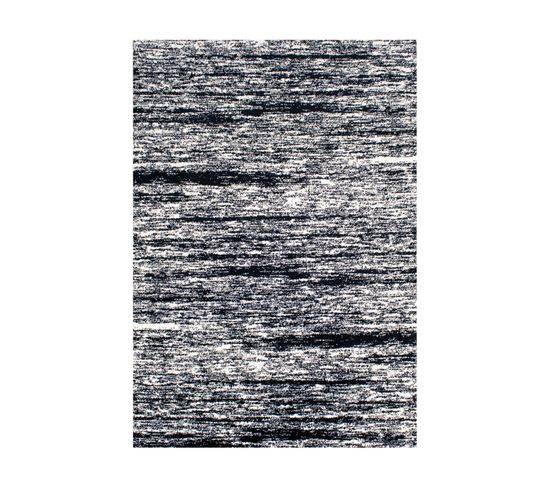 Tapis Tissé Intérieur Oslo Abstrait 120 X 160 Cm Noir