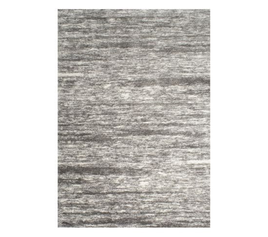 Tapis Tissé Intérieur Oslo Abstrait 67 X 180 Cm Gris