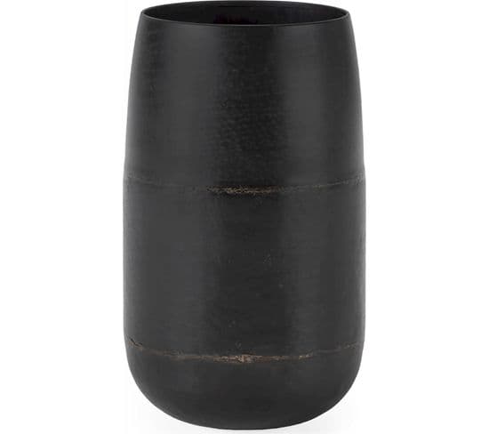 Vase Élégant Couleur Bronze Sombre