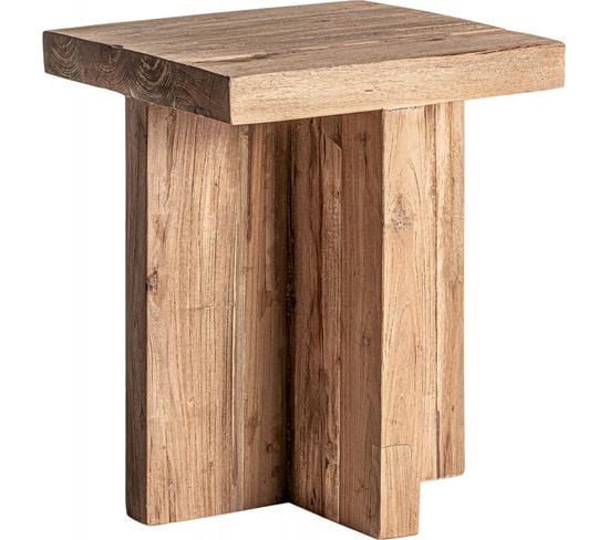 Table D'appoint Teka Naturelle Style Colonial
