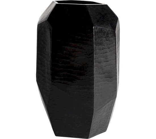 Vase Galeo Contemporain En Céramique Noire