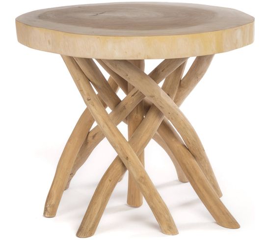 Table Basse Gili En Bois Tropical Bazar Bizar