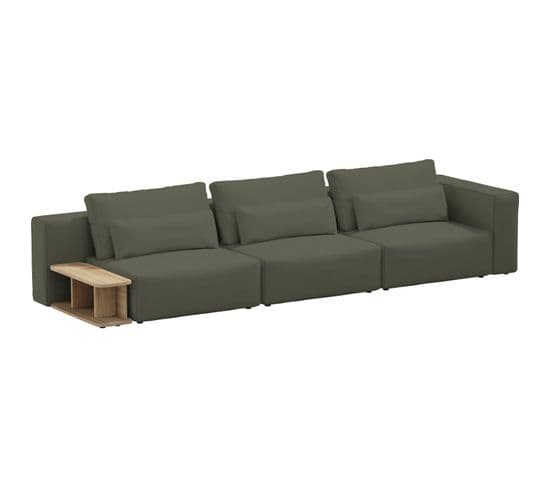 Canapé Modulaire Vert Confort Sit Sit Riposo Grande
