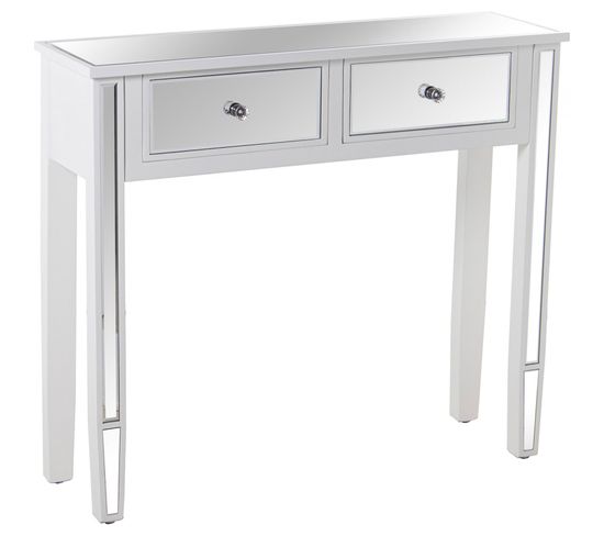 Console Élégante Blanche Pour Intérieur Chic Et Fonctionnel