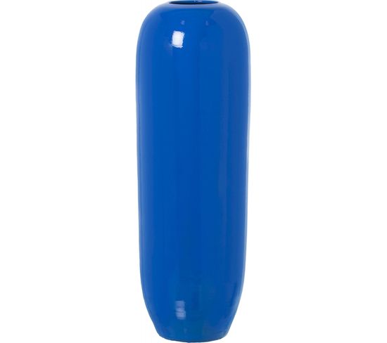 Vase Bleu Brillant Élégant Pour Intérieur Chic
