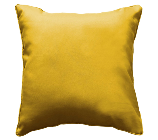 Coussin Passepoil 60 X 60 Cm Miel