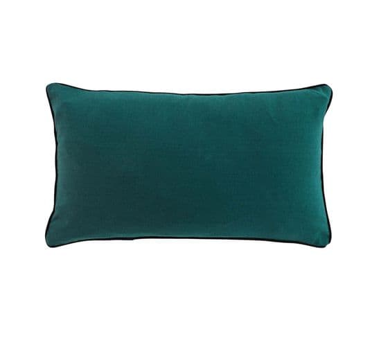 Coussin Dehoussable 30 X 50 Cm Lanette Petrole