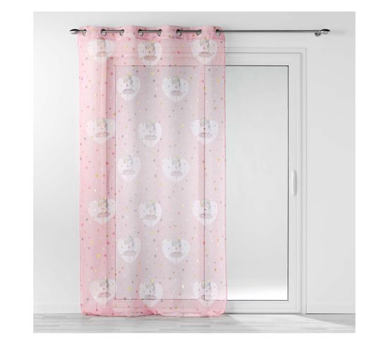 Panneau Voile Sable 140 X 240 Cm Petite Danseuse Etoile