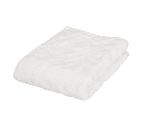 Drap De Douche Tencel 70 X 130 Cm Ciselle Blanc