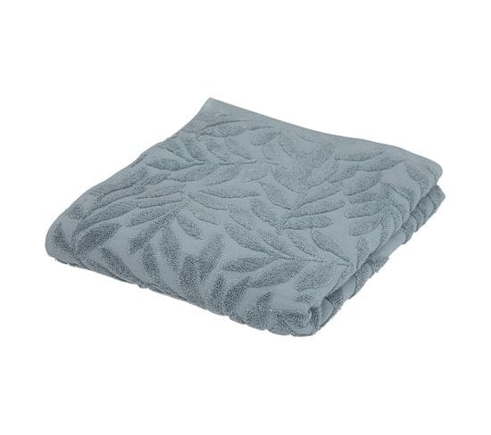 Drap De Bain Tencel 100 X 150 Cm Ciselle Bleu