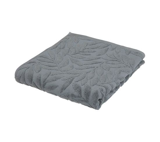 Drap De Bain Tencel 100 X 150 Cm Ciselle Anthracite