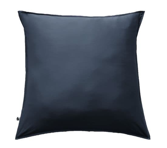 Taie D'oreiller En Viscose 63 X 63 Cm Salome Bleu Nuit