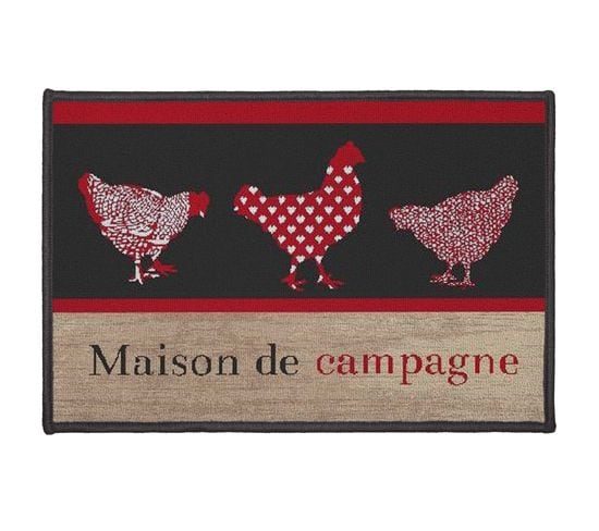 Tapis Multi Usages 40 X 60 Cm Maison De Campagne