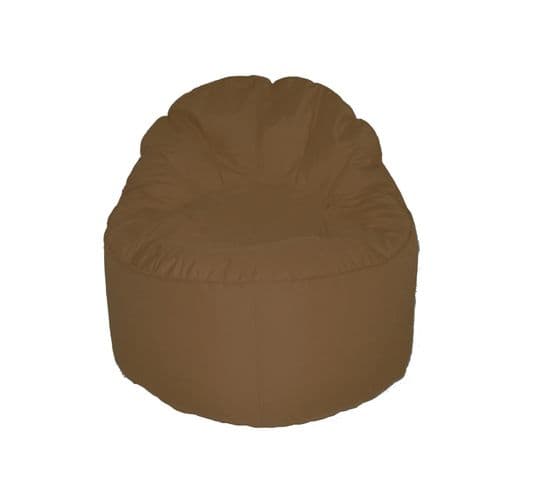 Pouf Fun - 80x80 Cm - Marron Brun