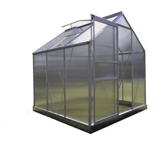 Serre Jardin Polycarbonate "diamant 66" + Base - 3,61m²