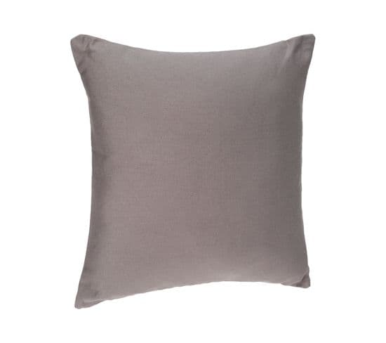 Coussin Déhoussable - 38 X 38 Cm - Gris