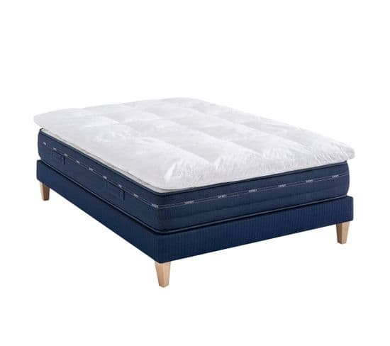 Surmatelas Prestige Hôtellerie Duvet S85 Soutien Mi-ferme 200x200 - 2 Personnes - Accueil Très Moell