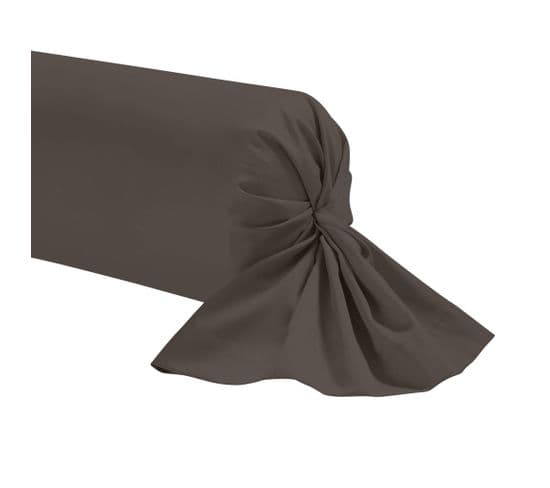 Taie De Traversin Made In France Anthracite 140 Cm (traversin)