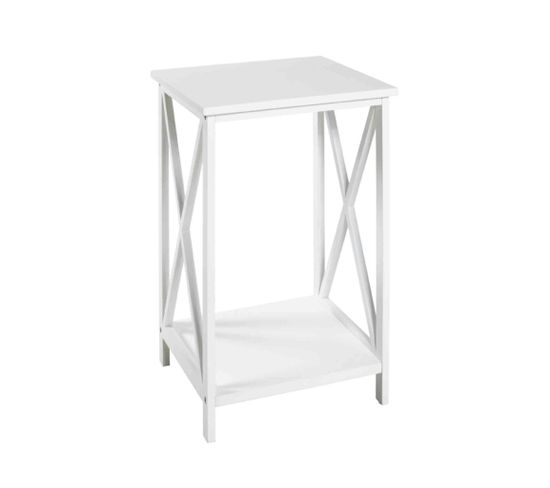 Table De Chevet En Bois Blanc