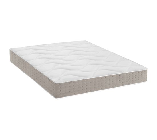 Matelas Ressorts, Mousse Mémoire Ferme Et Moelleux Soutien Ferme 140x190 - 2 Personnes - Accueil Moe