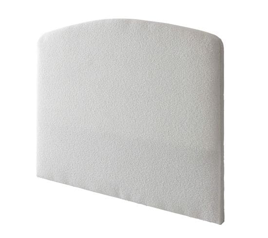 Tête De Lit Déco Bouclette Blanc 160 Cm