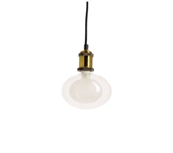 Ampoule LED Déco, Double Verre, Forme De Flacon, Culot E27, Blanc Neutre, Forme Allongée