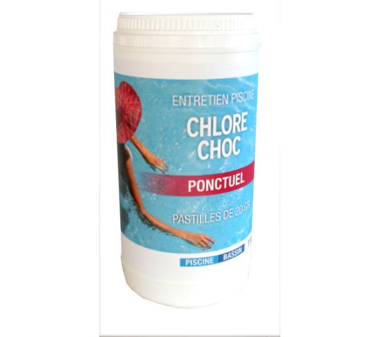 Chlore Choc Pastille 20g 1kg - 35031bcm