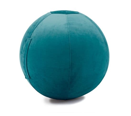 Balle De Gym Gonflable - Bleu Paon - 14500v-34