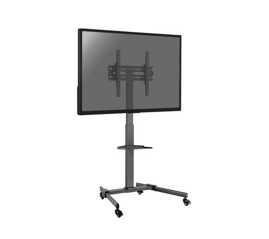 Support Sur Pied Roulettes Écran Tv 32''-55'', Hauteur 116-151cm