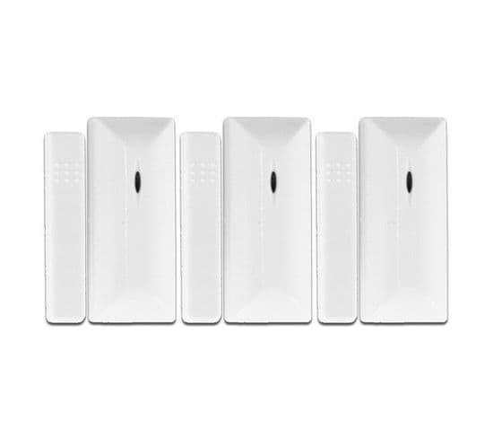 Lot De 3 Détecteurs D'ouverture Sans Fil Ip-md-210r Iprotect Evolution