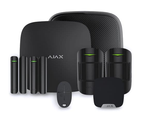 Alarme Maison Ajax Starterkit Plus Noir - Kit 3