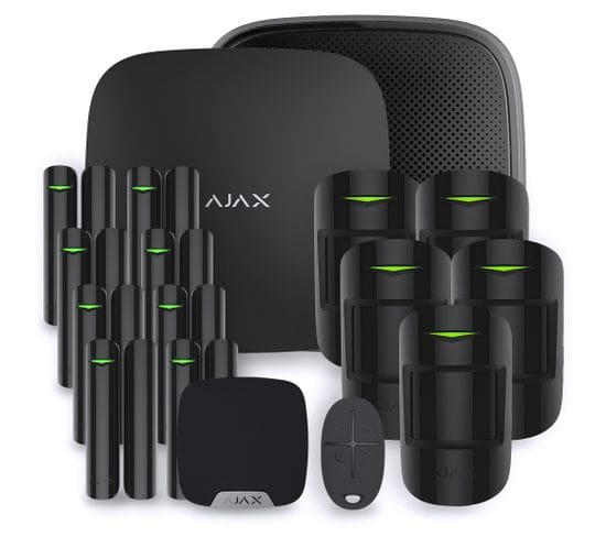 Alarme Maison Ajax Starterkit Plus Noir - Kit 6