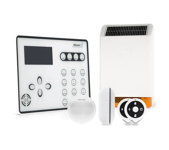 Ateos - Alarme De Maison Sans Fil Gsm Kit 1c (md-326r)