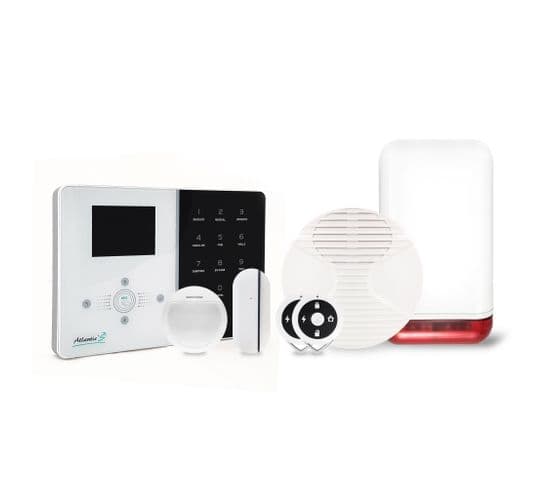 Alarme Maison Ip Ipeos Kit 1 Md-329r