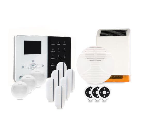 Alarme Maison Ip Ipeos Kit 5 Md-326r