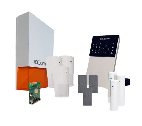 Pack Alarme Connectée Secur Hub Kit 2 - Transmission Ip + Module Gsm Hub2g