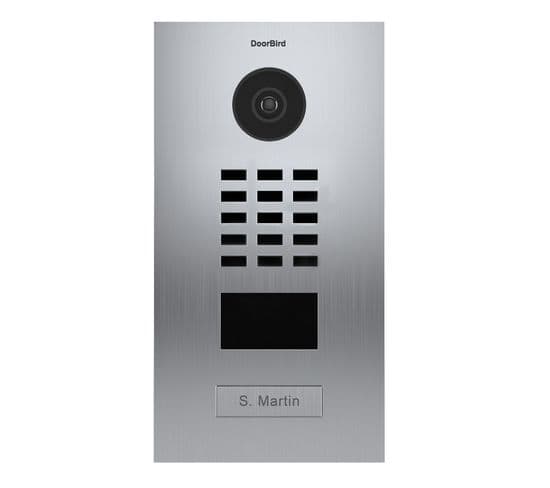 Portier Vidéo Ip Avec Lecteur De Badge Rfid Saillie - D2101v-v2-sp Inox