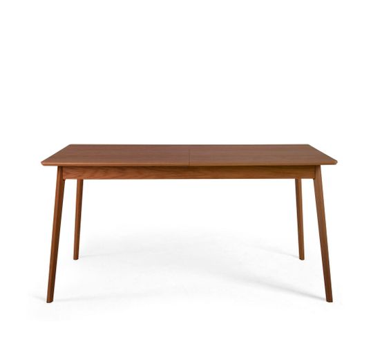 Skoll - Table À Manger Extensible 150-200x80cm - Couleur - Bois Foncé