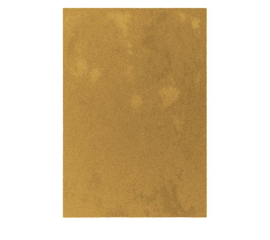 Diego Iii – Tapis Lavable En Machine - Couleur - Jaune Moutarde, Dimensions - 140x200 Cm