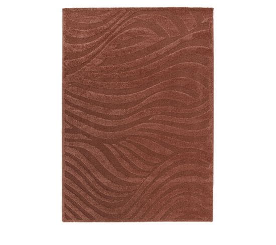 Falun - Tapis Scandinave Terracotta - Couleur - Terracotta, Dimensions - 120x170 Cm