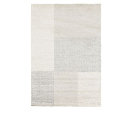 Odense - Tapis Contemporain Beige Et Gris - Couleur - Beige Et Gris, Dimensions - 120x170 Cm