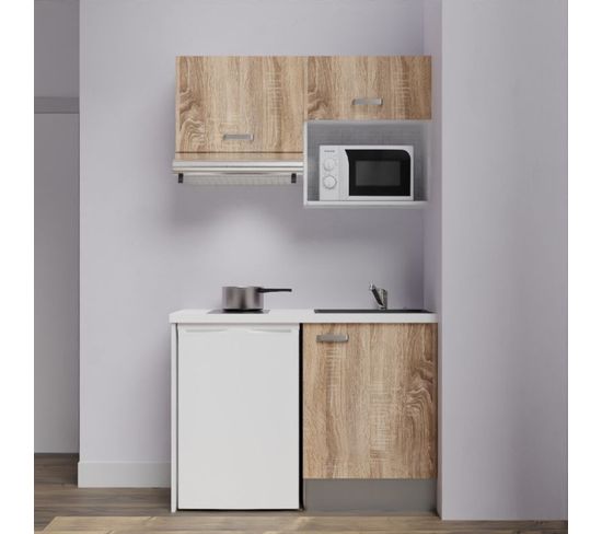 Kitchenette K02l-pt - 120 C Bois