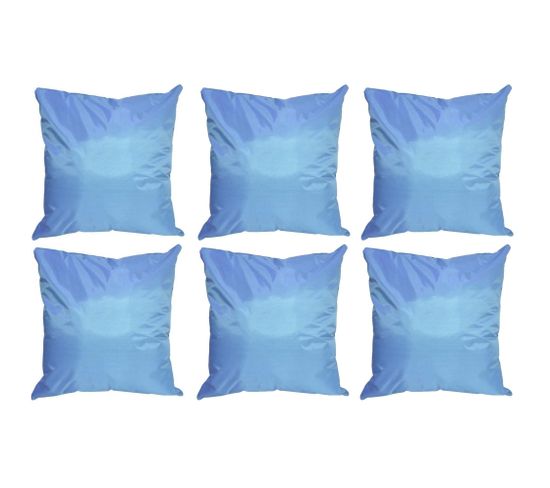 Coussin Extérieur Carré 45 Cm Sun (lot De 6) Turquoise